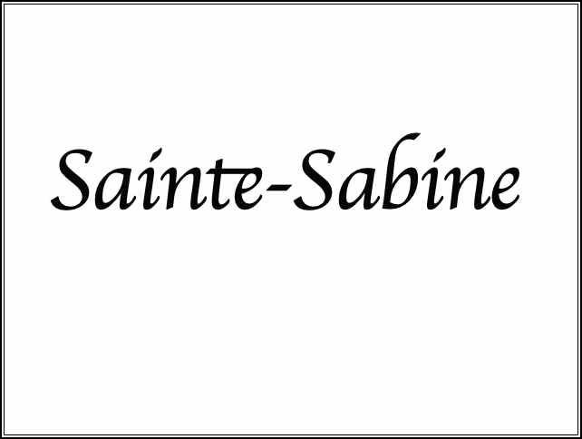 Sainte-Sabine