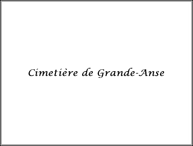 Trois-Rives (Grande Anse)