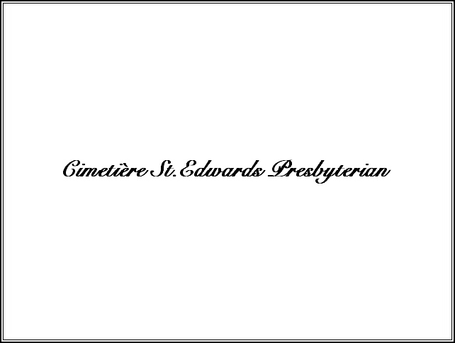 Beauharnois St. Edwards Presbyterian

