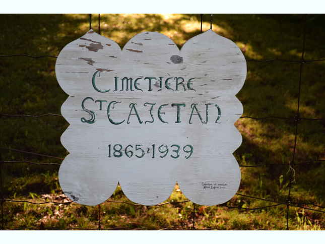 Aumond (ancien cimetière de Saint-Cajetan)